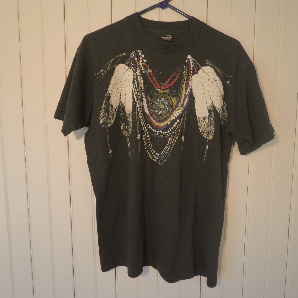 Made in USA Vintage 90s Single Stitch T shirt